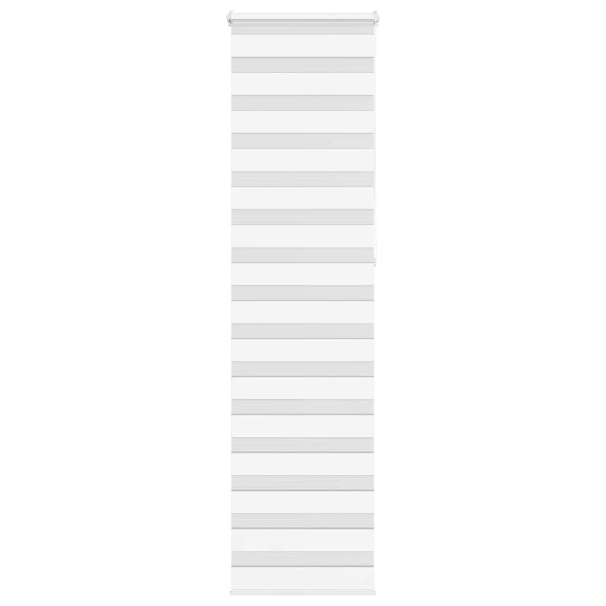 VIDAXL Store zebre blanc 65x230 cm largeur du tissu 60,9 cm polyester