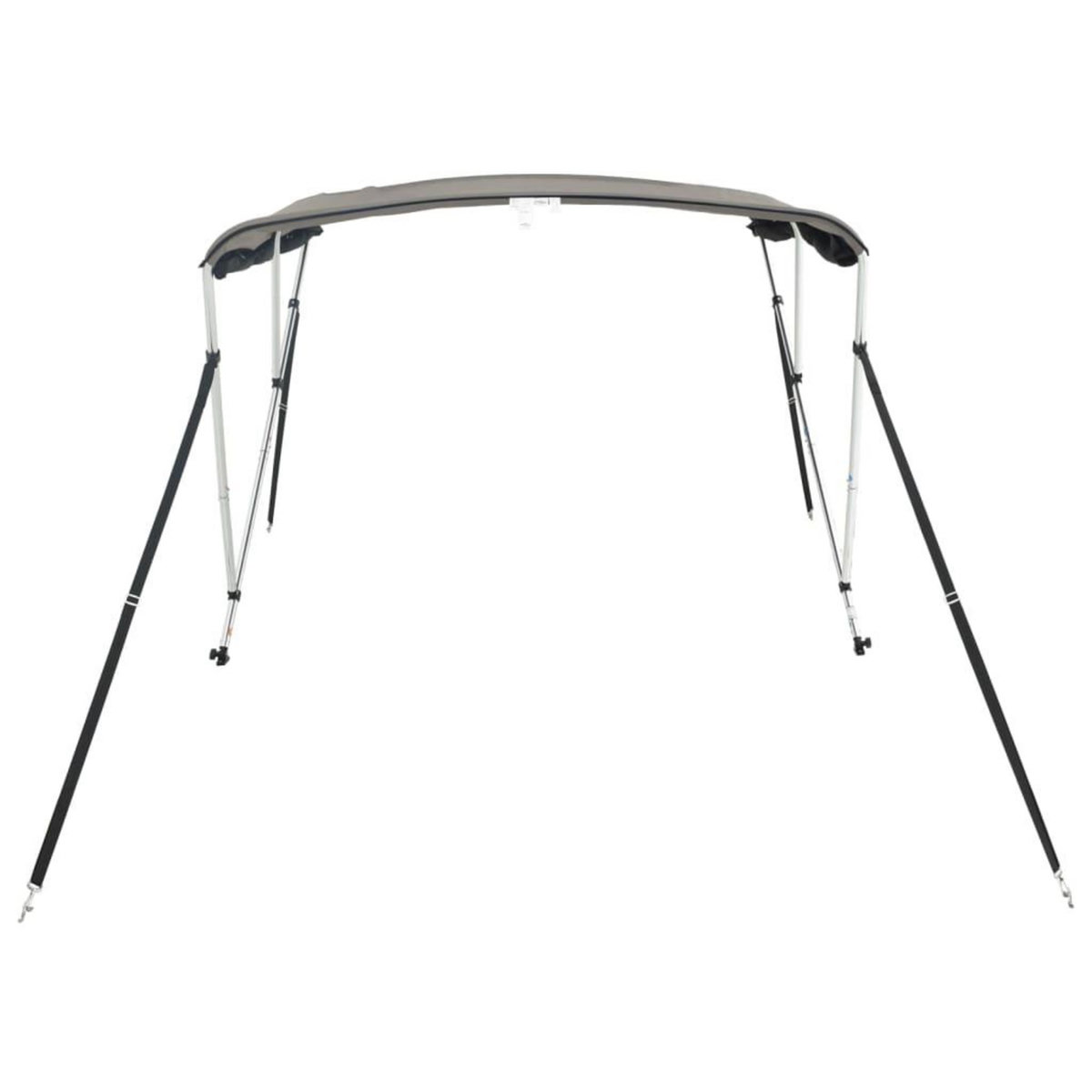 VIDAXL Toit bimini a 3 arceaux parois en maille 183x(154-167)x137 cm