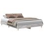 Voir la diapositive 2 : VIDAXL Cadre de lit sans matelas sonoma gris 150x200 cm