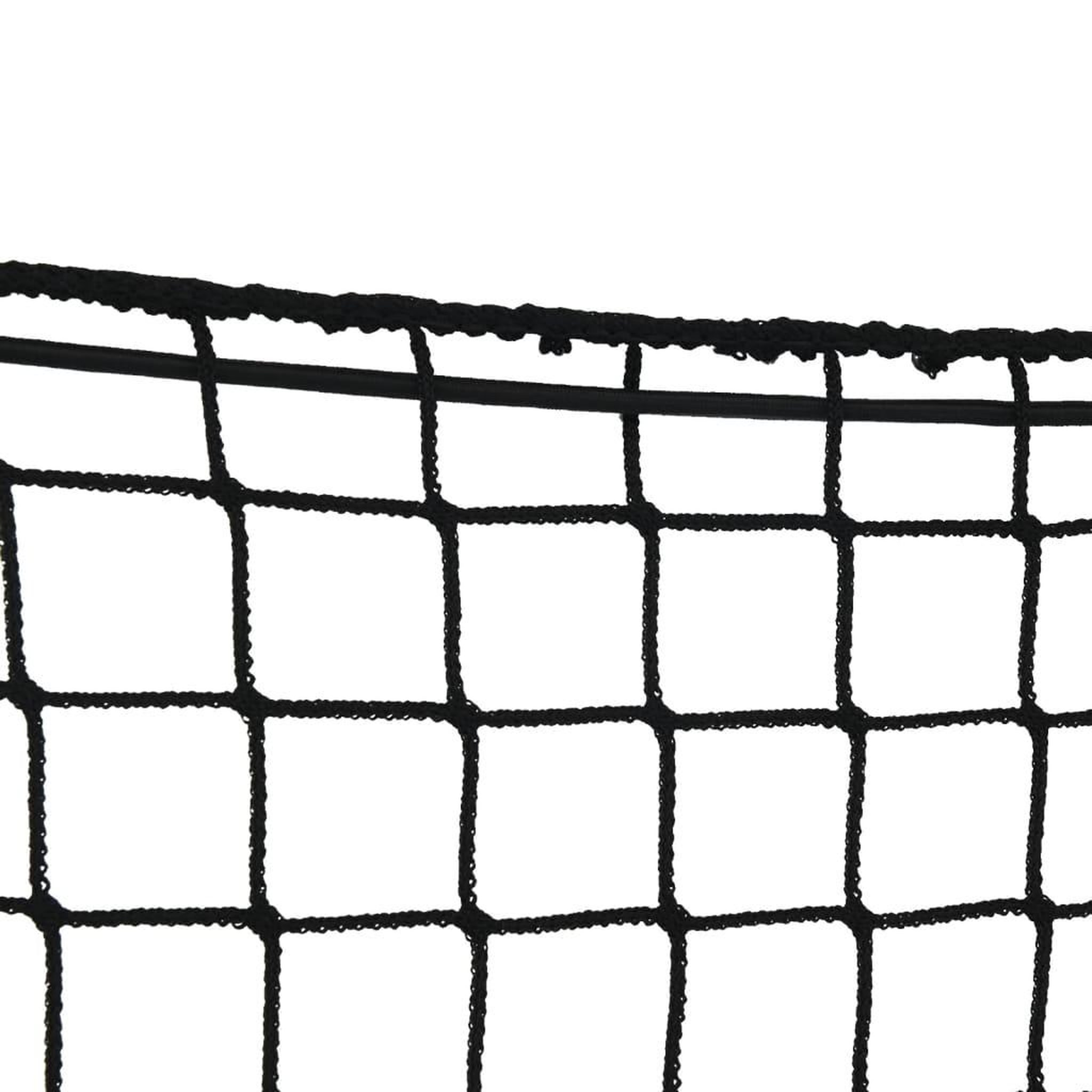 Voir la diapositive 5 : VIDAXL Filet pour remorque avec corde elastique noir 4,5x2,5 m PP