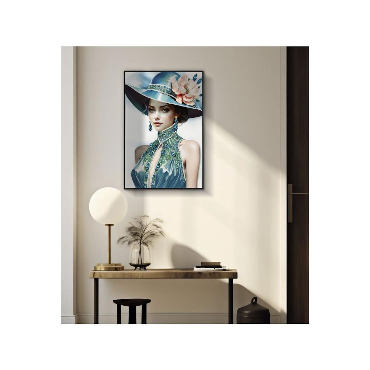 Paris Prix Tableau Peinture  Pam II  62x92cm Multicolore