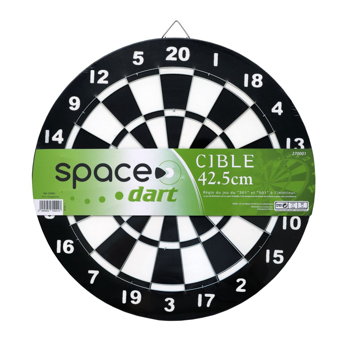 SPACEDART Cibles papier diam 42,5 cm -  SPACEDART 