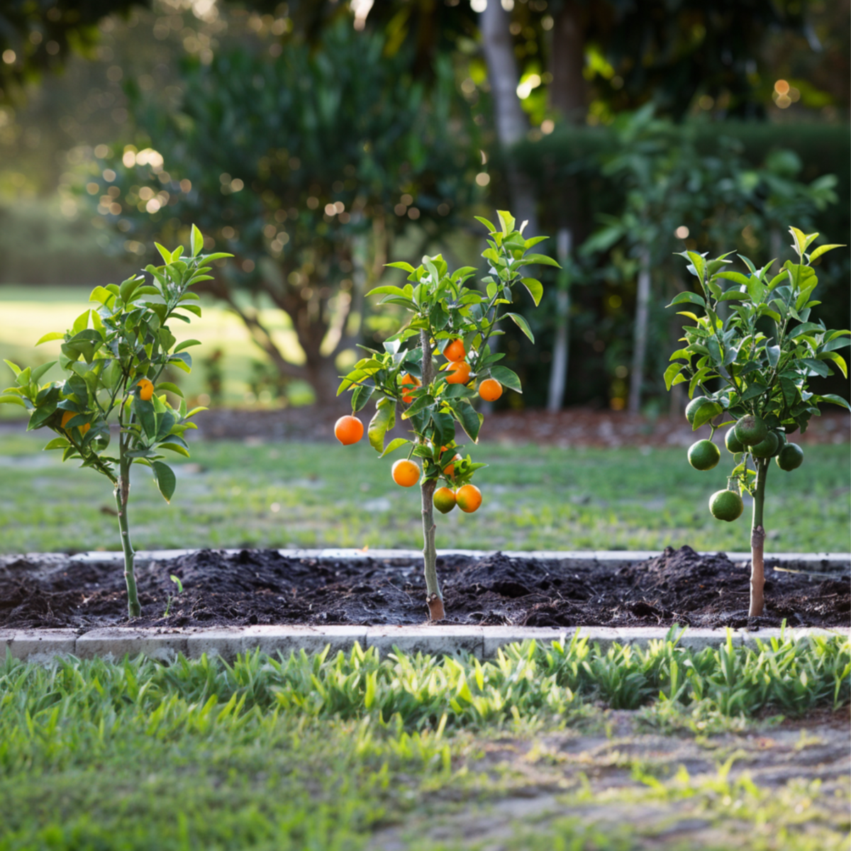 PLANT IN A BOX Mélange de citrons - Set de 6 - Citrus limon - Hauteur 25-40cm - ⌀9cm