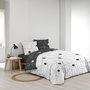Voir la diapositive 3 : Douceur d'Intérieur Housse de couette 240x220 + 2 taies microfibre