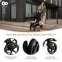 Voir la diapositive 3 : KINDERKRAFT Poussette compacte avec suspension et protection UPF50+ pour bébé