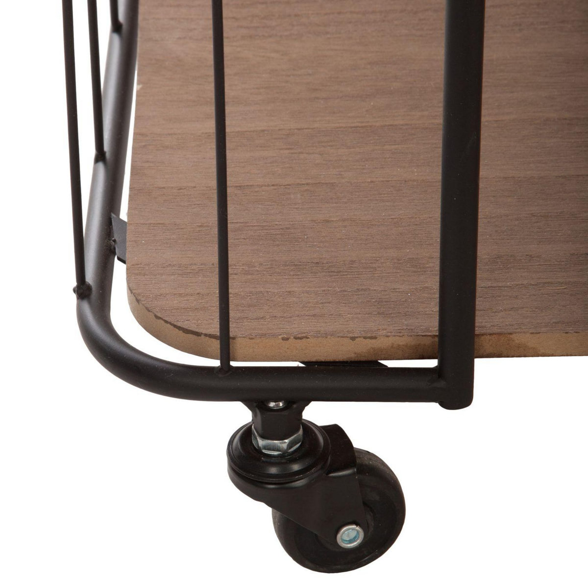 ATMOSPHERA Etagère industrielle Ygor - L. 70 x H. 97 cm - Noir