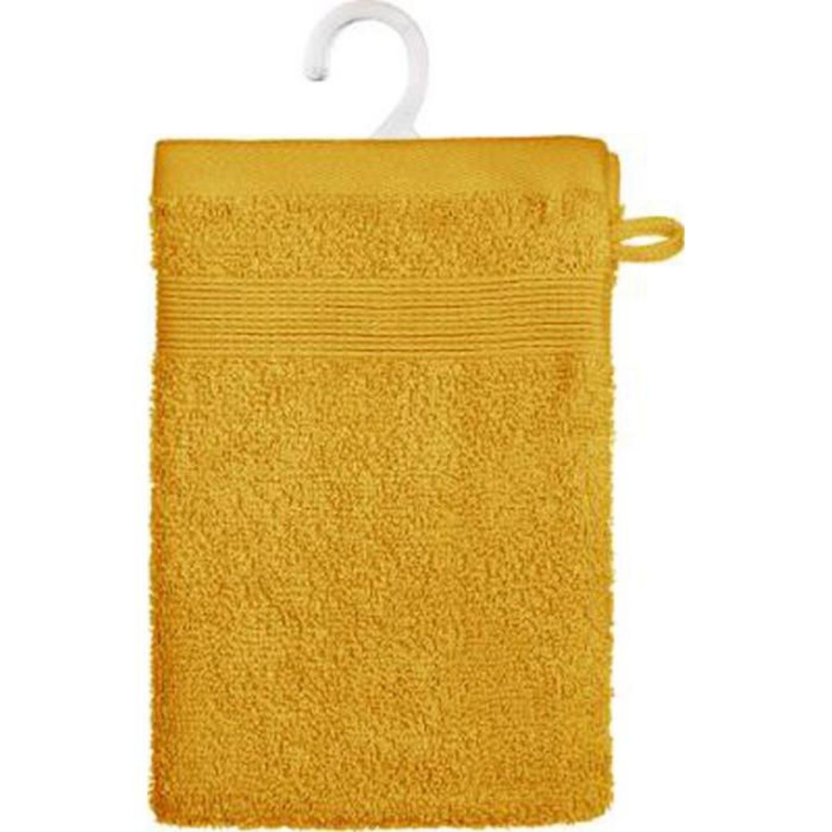 ATMOSPHERA Lot de 2 Gants de Toilette  Confort  15x21cm Ocre