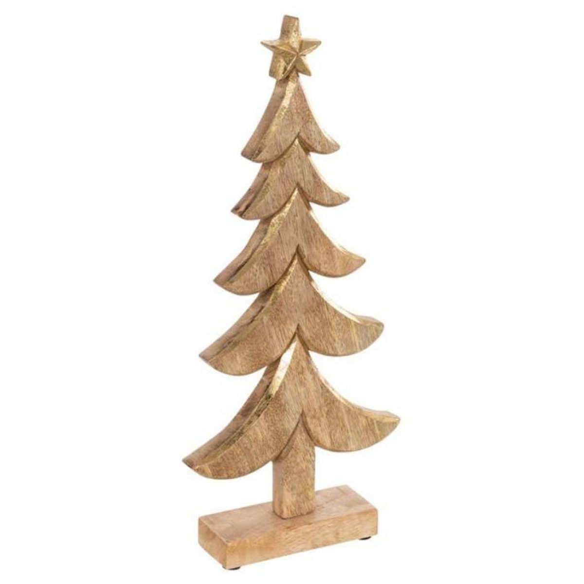 Paris Prix Sapin de Noël à Poser  Bois Manguier  41cm Naturel