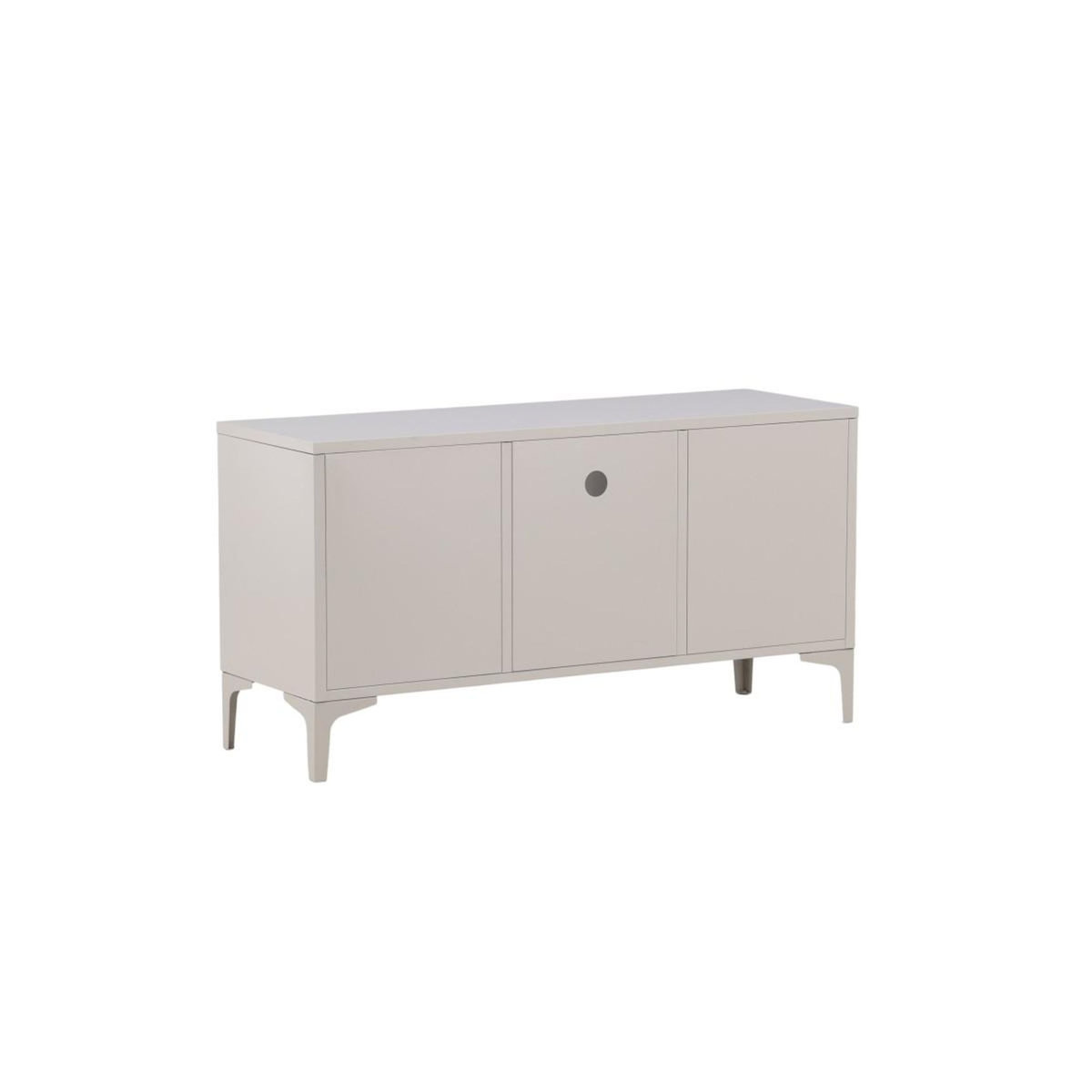 Paris Prix Meuble TV Design 2 Portes  Piring  120cm Beige