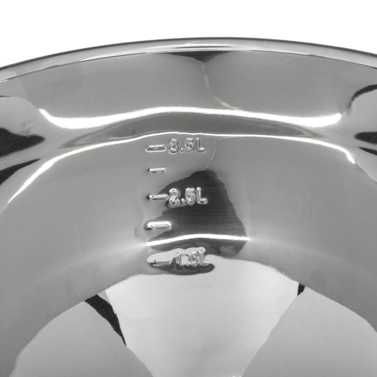 SECRET DE GOURMET Essoreuse à salade en inox - 3,5 L - Argent