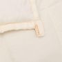 Voir la diapositive 5 : VIDAXL Couverture lestee Creme clair 120x180 cm 9 kg Tissu