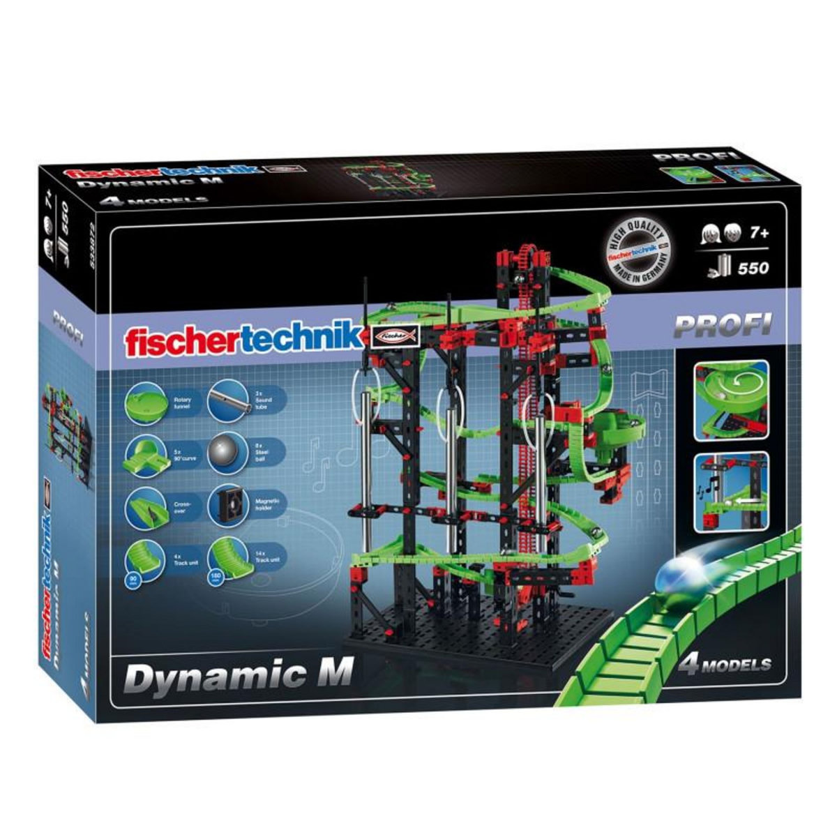 Fischer Fischertechnik Dynamic Set-M, 550dlg.