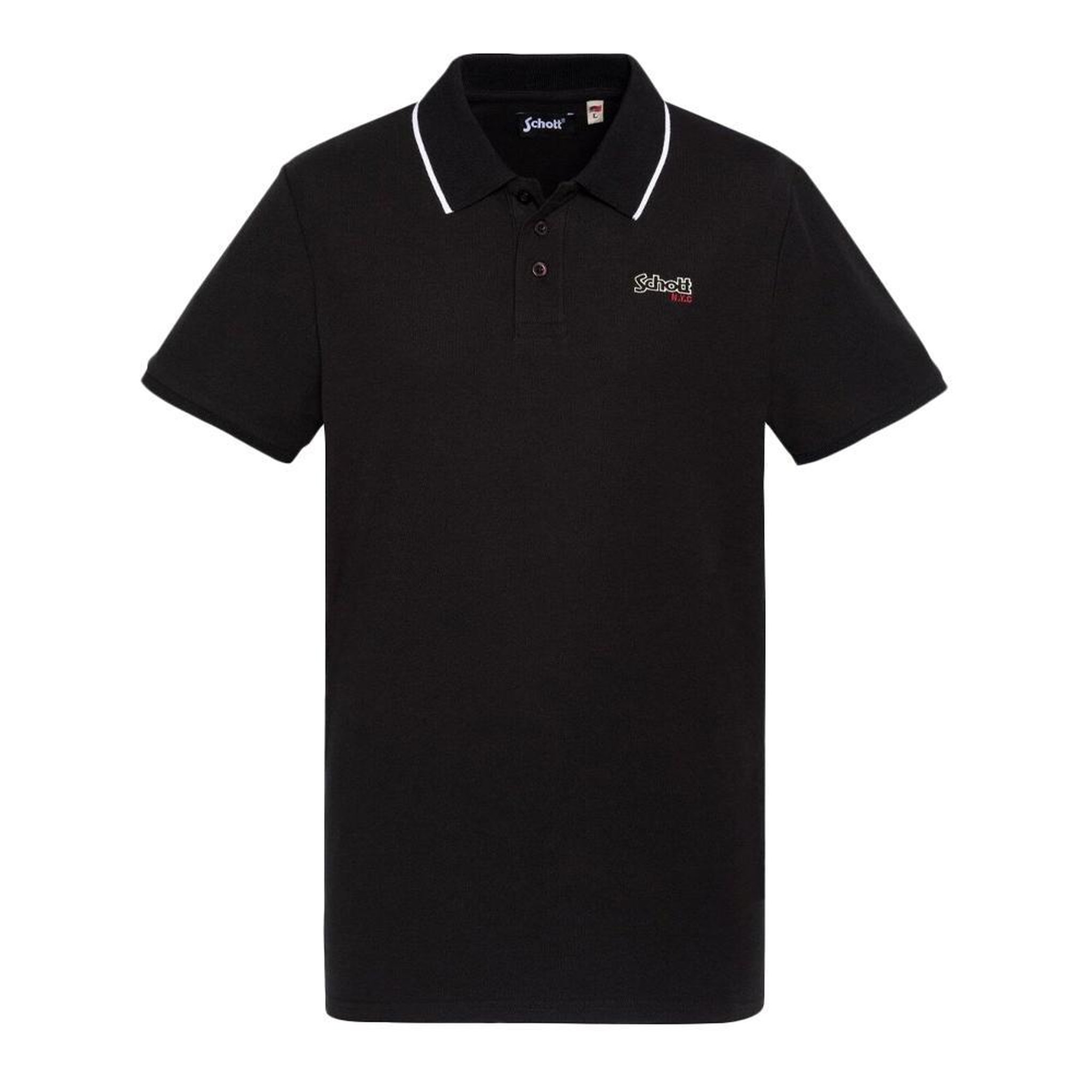 Schott Polo  Homme Schott Pique Paul