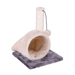 TOILINUX Arbre à chat griffoir Misty - Beige