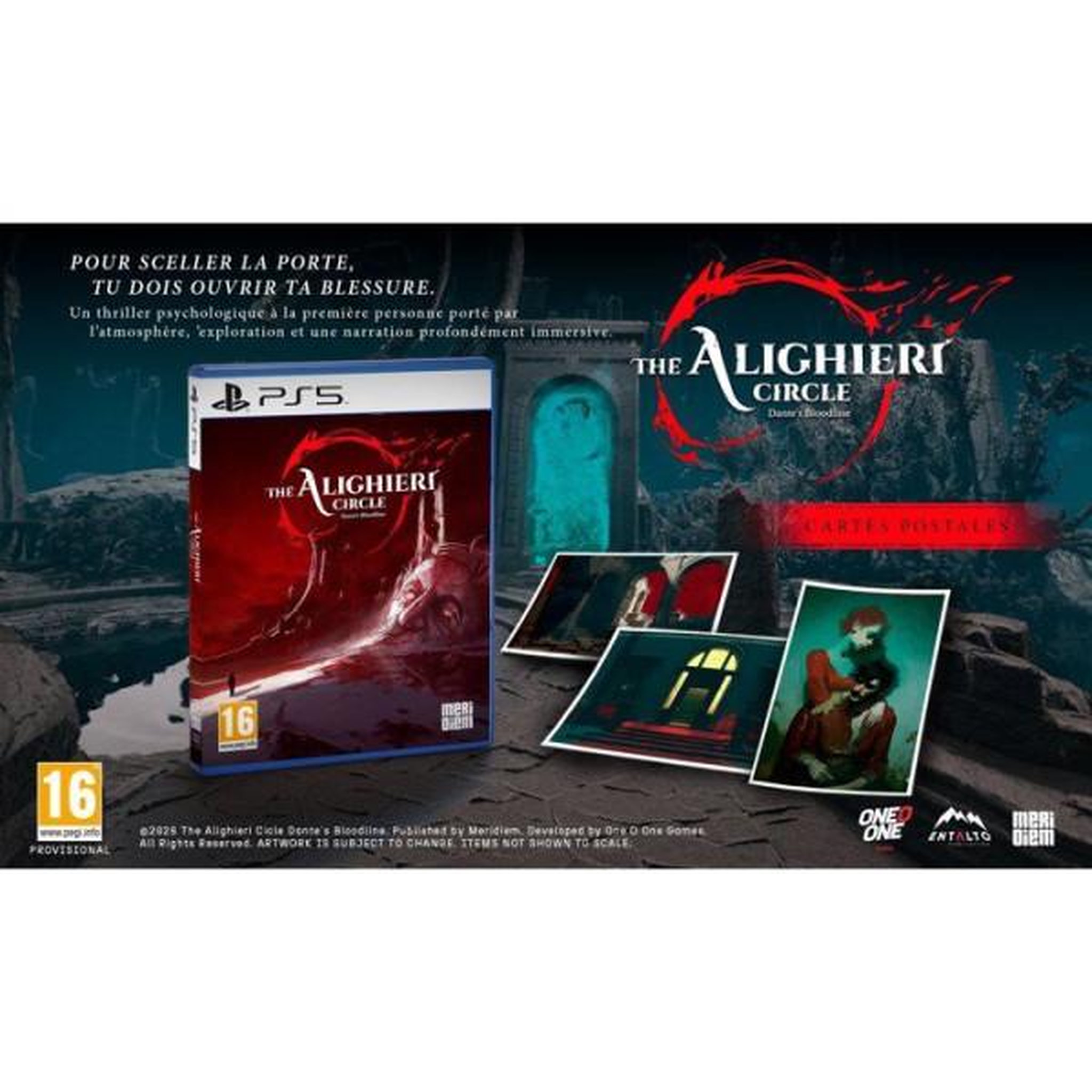 Voir la diapositive 2 : MICROIDS THE ALIGHIERI CIRCLE : DANTE'S BLOODLINE – Jeu PS5