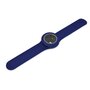 Bill's watch Montre B! Bracelet bleu et cadran noir