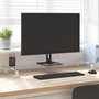 Voir la diapositive 1 : VIDAXL Support de moniteur blanc 100x35x8 cm verre trempé et métal