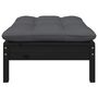Voir la diapositive 5 : VIDAXL Salon de jardin 9 pcs avec coussins bois de pin massif