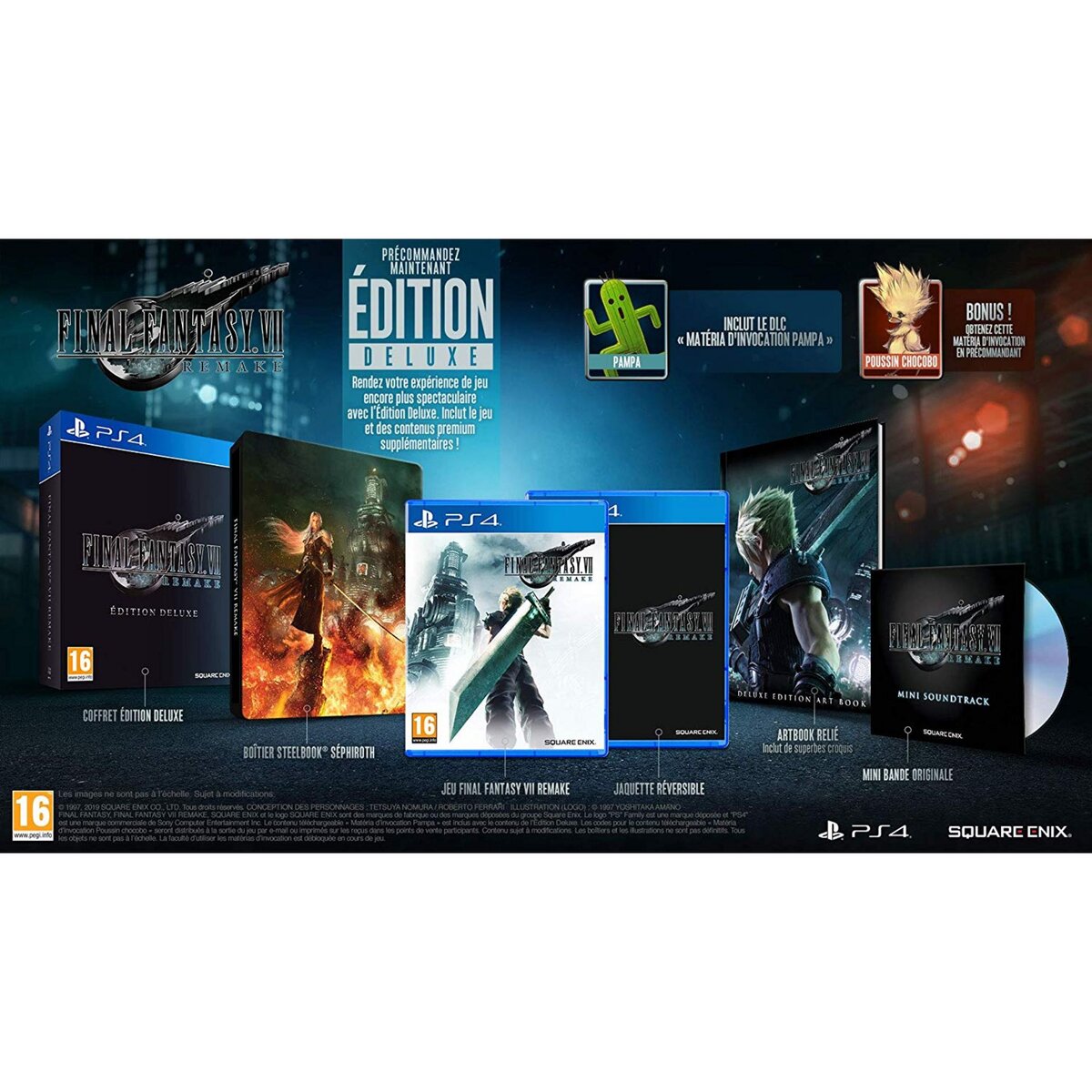 KOCH MEDIA Final Fantasy VII Remake - Édition Deluxe PS4