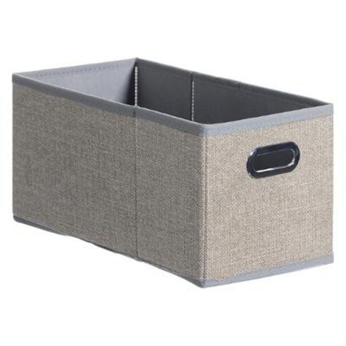  Boîte de Rangement Pliable  Nell  15x31cm Beige Chiné