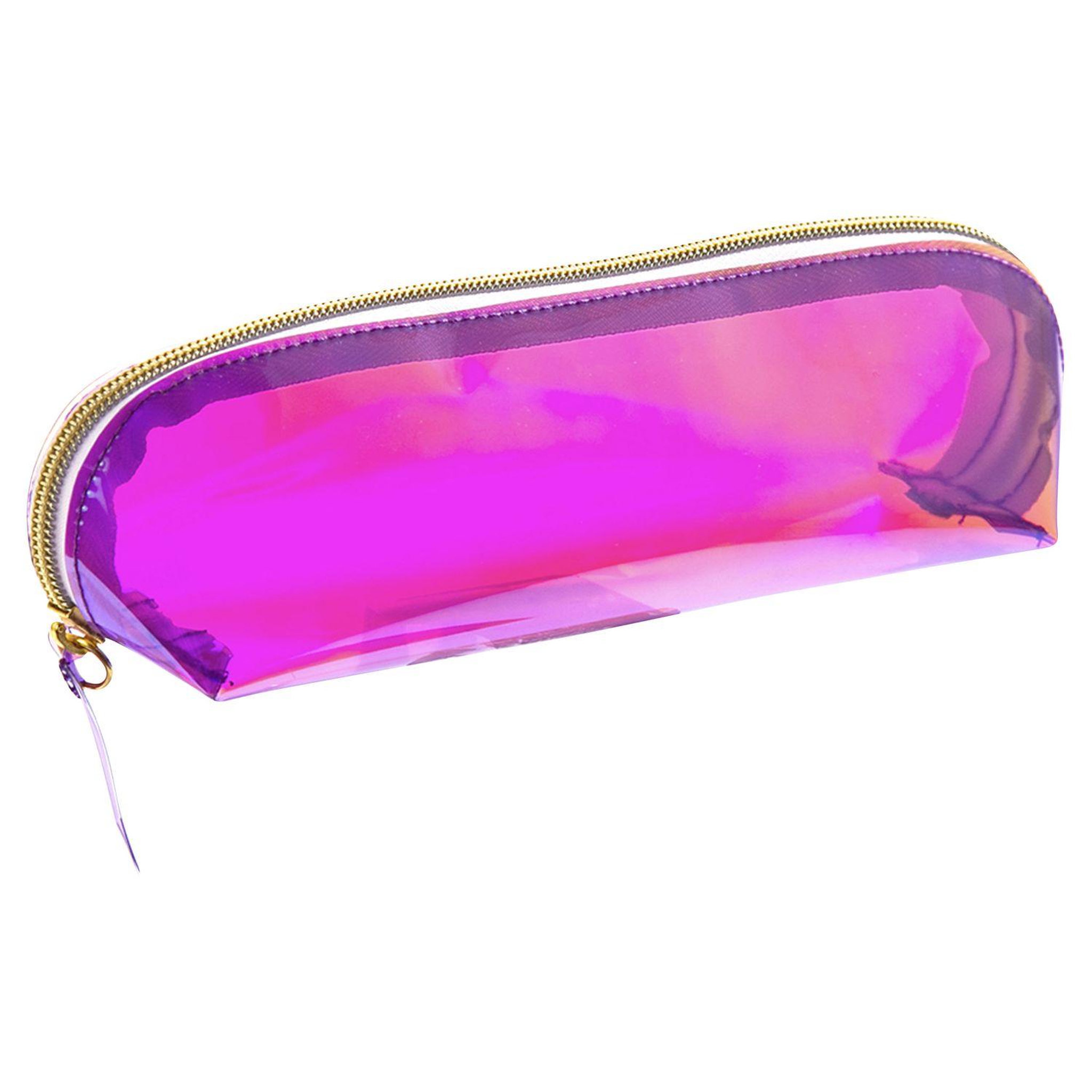 Voir la diapositive 2 : AUCHAN Trousse bateau iridescente PVC