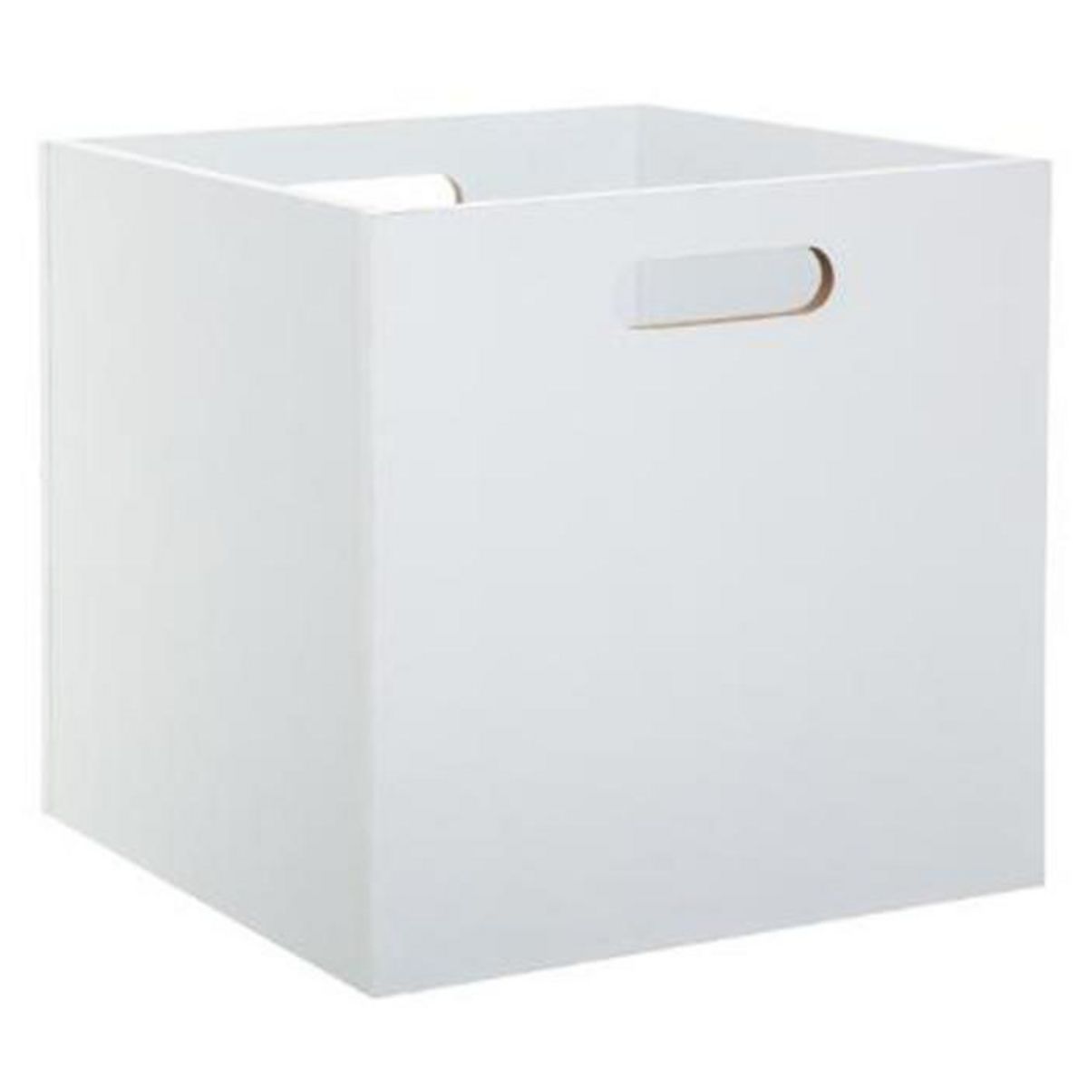 FIVE Boite de Rangement en Bois  Evy  31x31cm Blanc