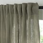 Voir la diapositive 3 : FUTURE HOME Rideau uni en gaze de coton pattes cachées à l'unité 140x300cm
