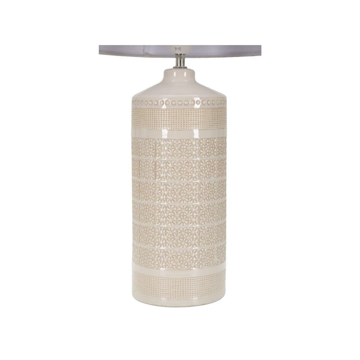 Paris Prix Lampe à Poser en Céramique  Graphs  55cm Crème