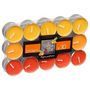 Voir la diapositive 1 : COMPTOIR DE LA BOUGIE Lot de 30 Bougies Parfumées  Nina  3,7cm Fruits Tropicaux