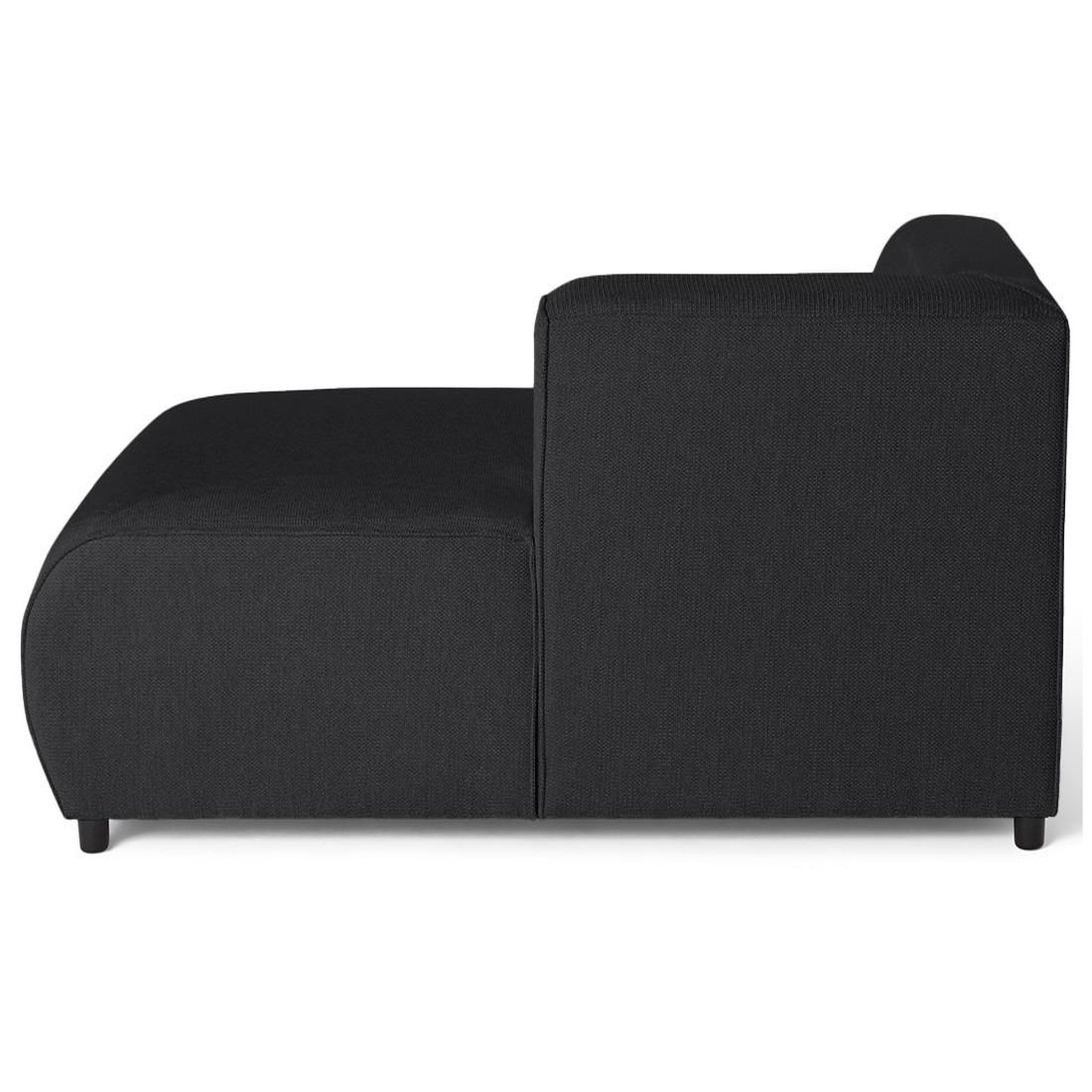 Voir la diapositive 6 : LISA DESIGN Suaro - module d'assise méridienne droit en tissu texturé
