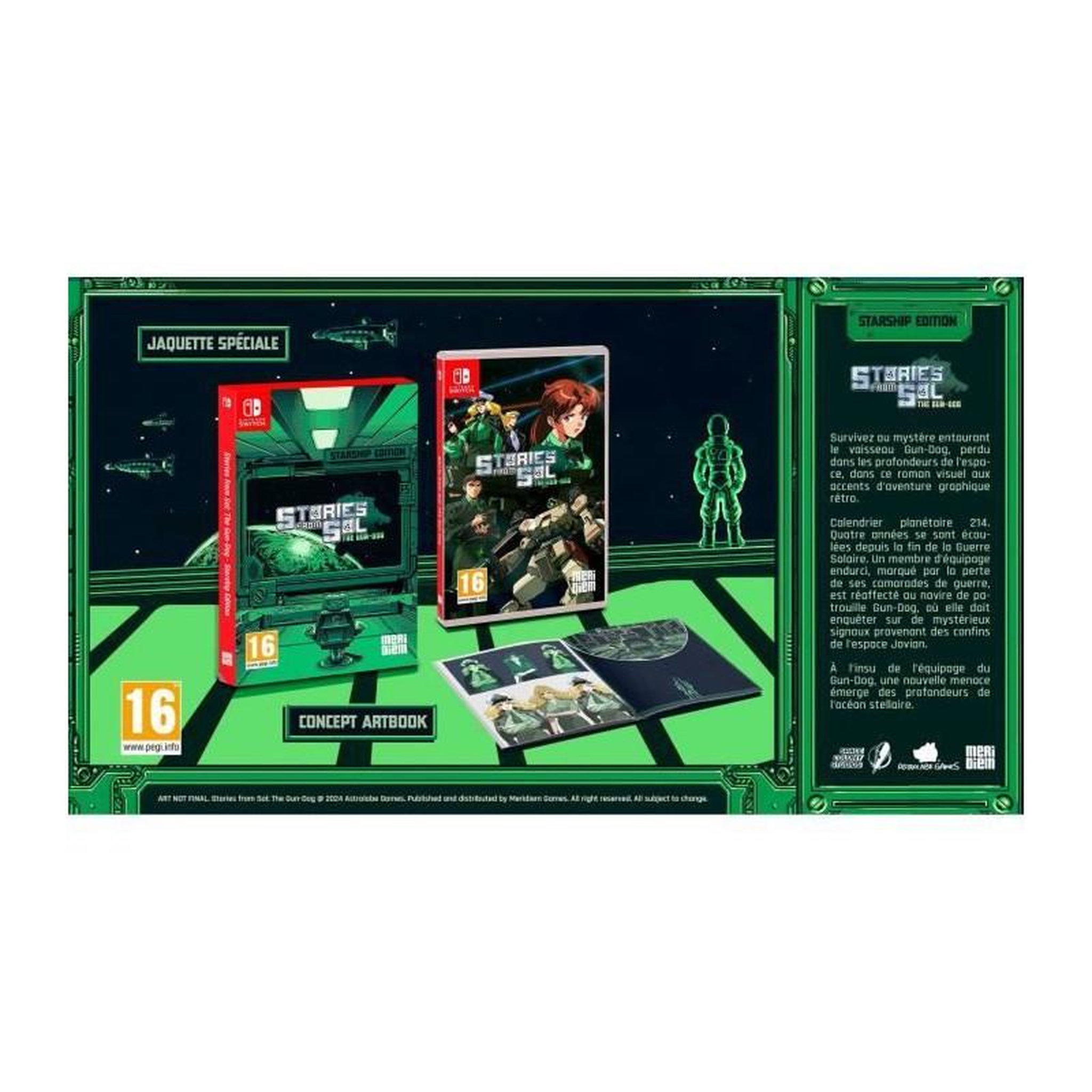 Voir la diapositive 2 : MICROIDS Stories From Sol The Gun-dog Starship Edition - Jeu Nintendo Switch