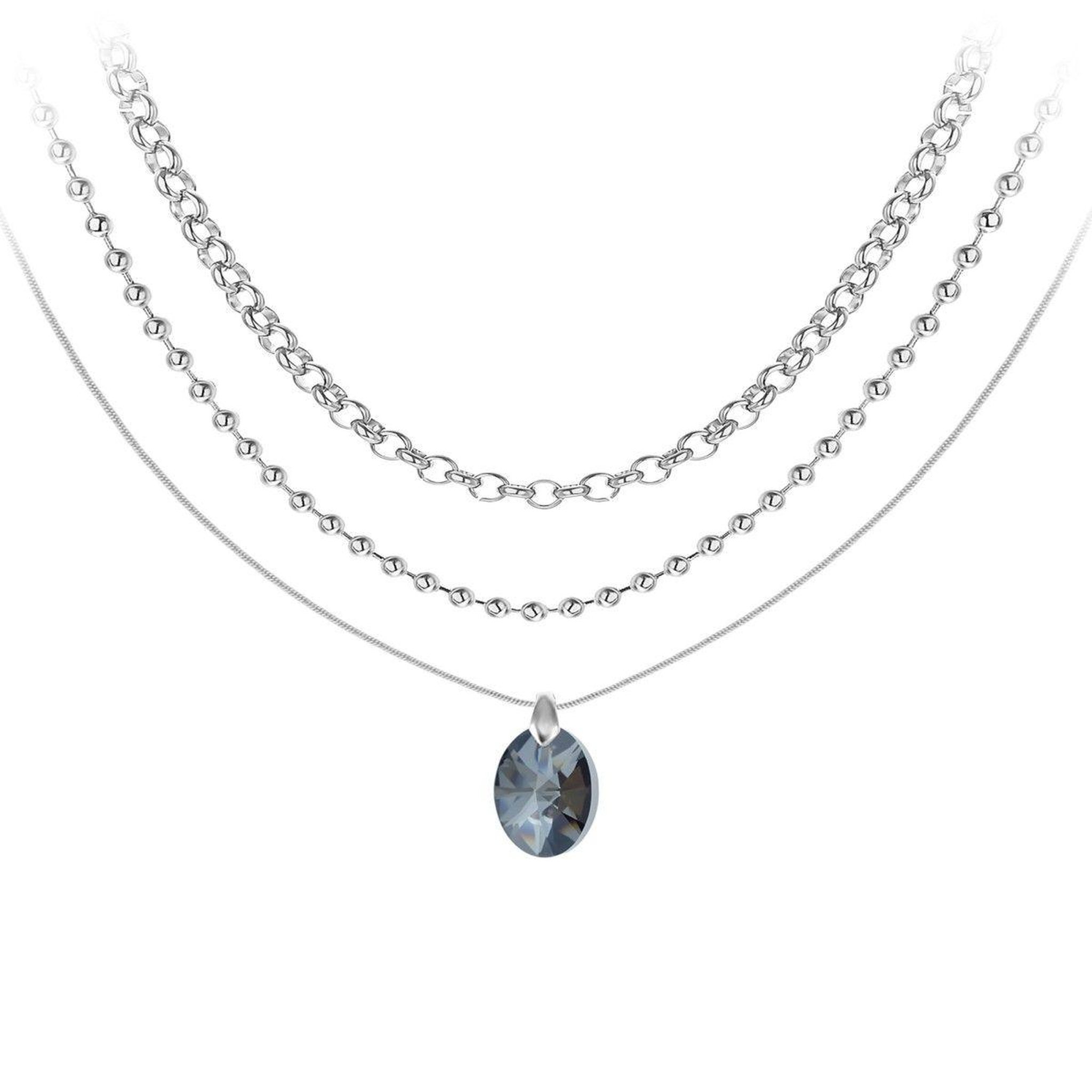 Voir la diapositive 2 : SC CRYSTAL Set de 3 colliers par SC Crystal®