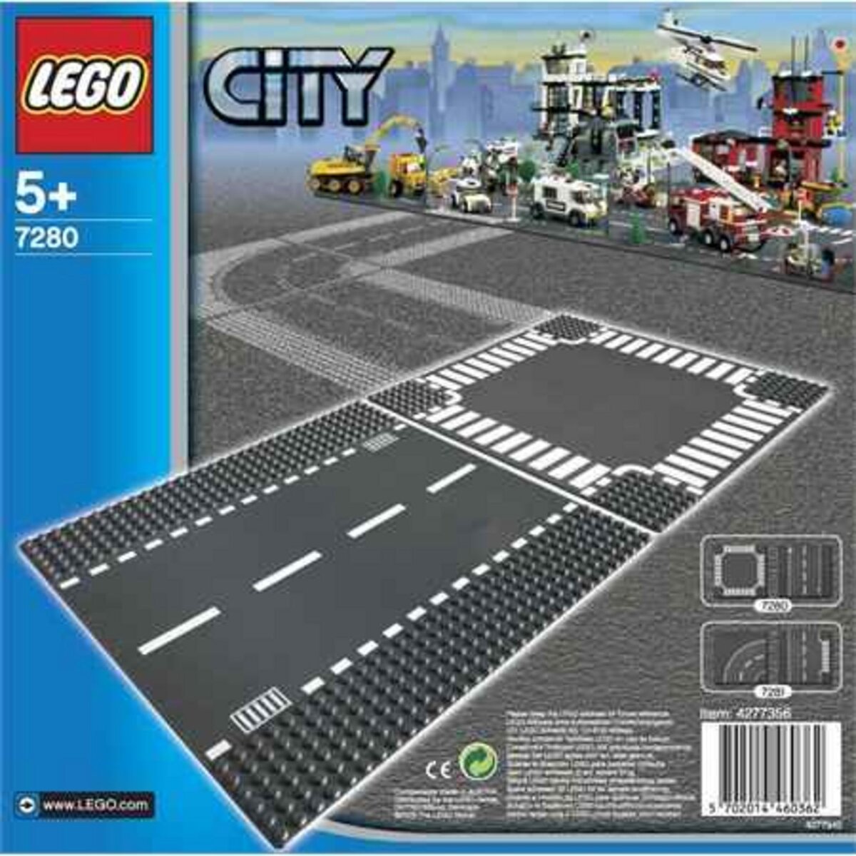 LEGO City 7280 - Route droite et carrefour
