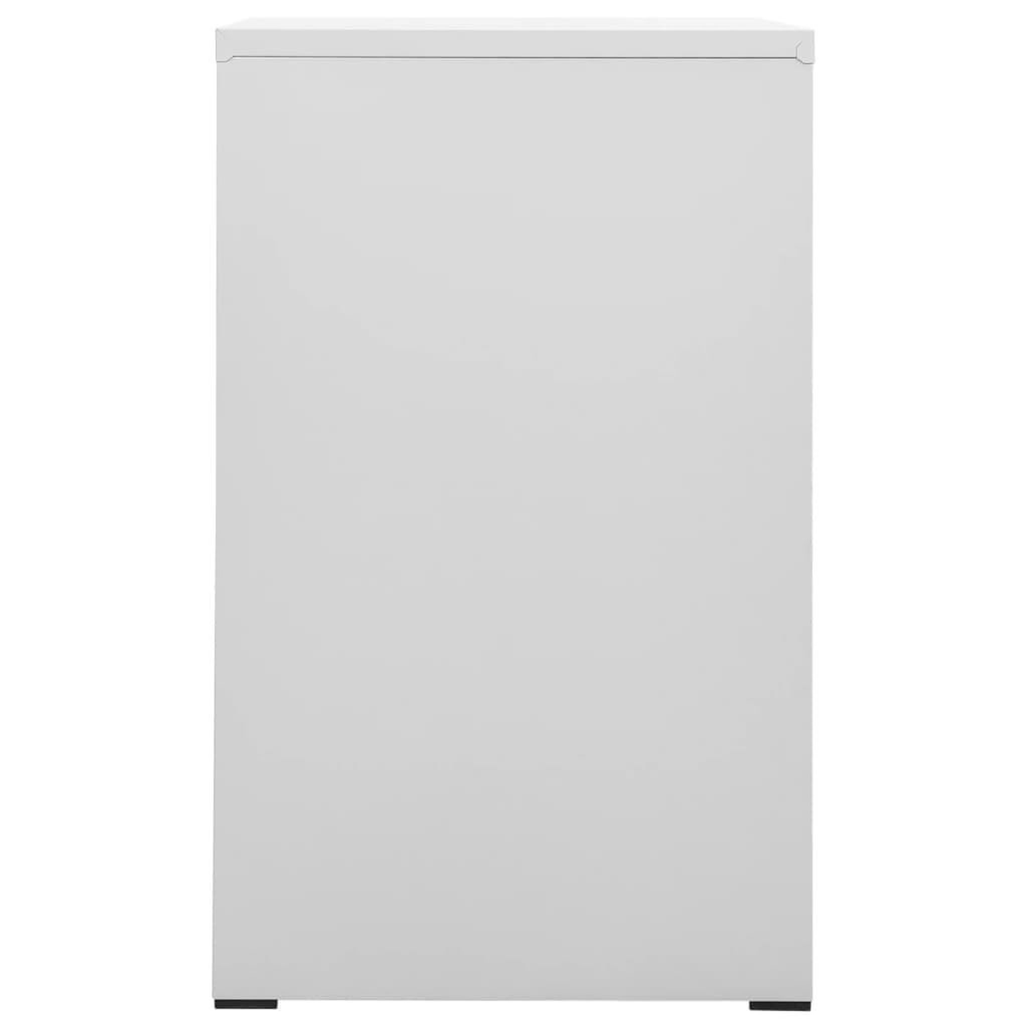 Voir la diapositive 4 : VIDAXL Classeur Gris clair 46x62x102,5 cm Acier