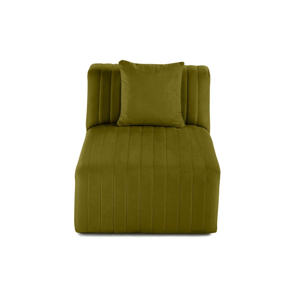 LISA DESIGN Nova - module d'assise - en velours