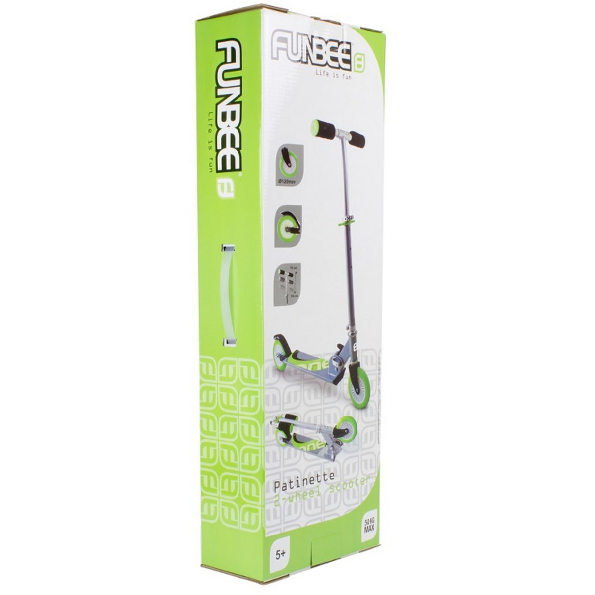 DARPEJE Patinette 2 roues Funbee