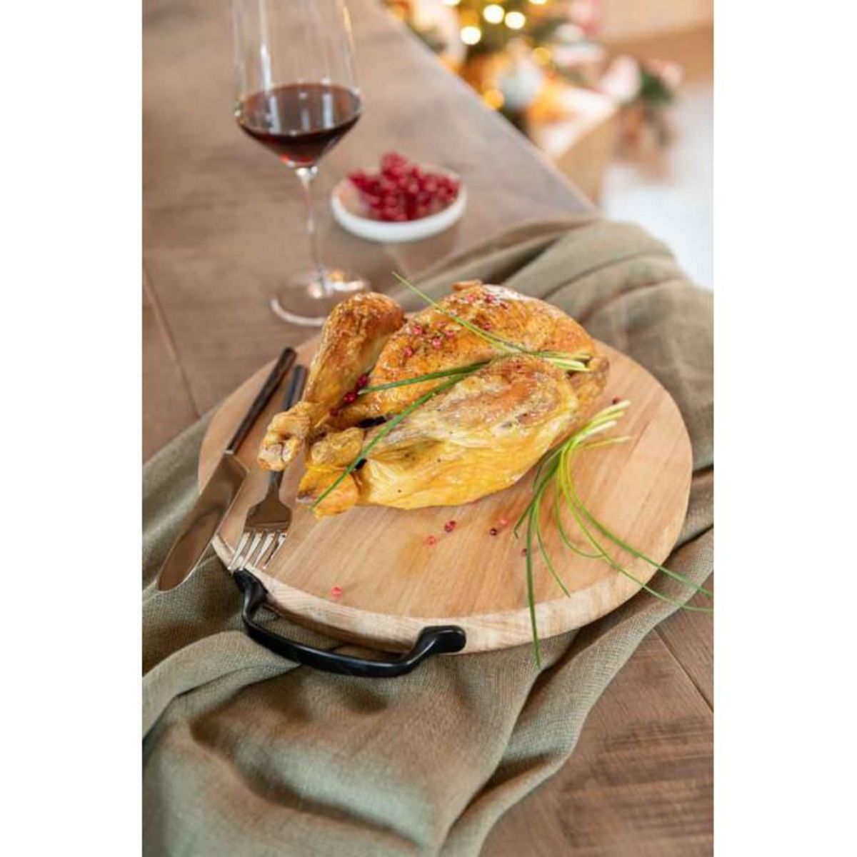 Paris Prix Planche à Découper  Anse Bois  42cm Naturel