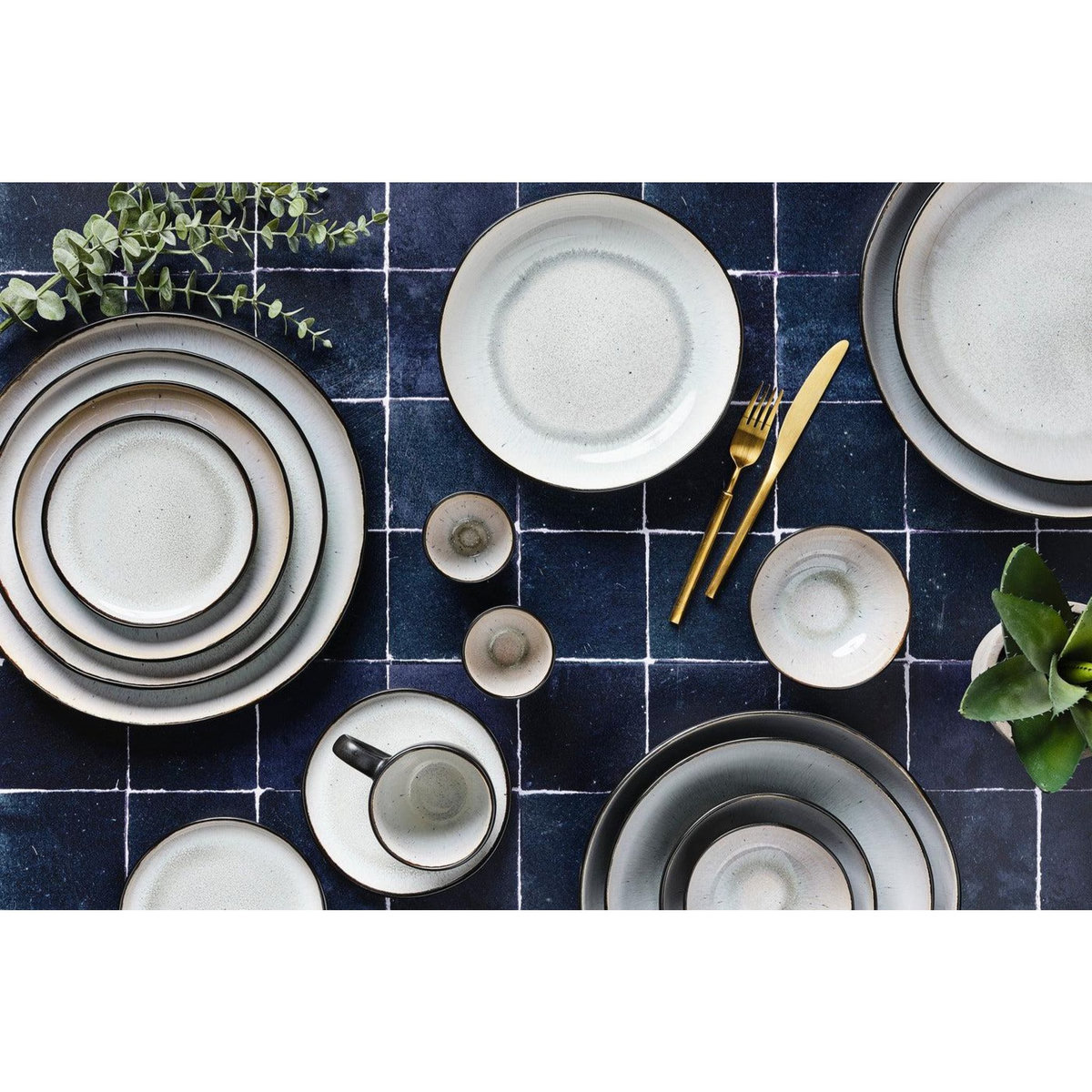 BJORN Bol IRIS Ø16,5cm - 6 pièces - Blanc ivoire