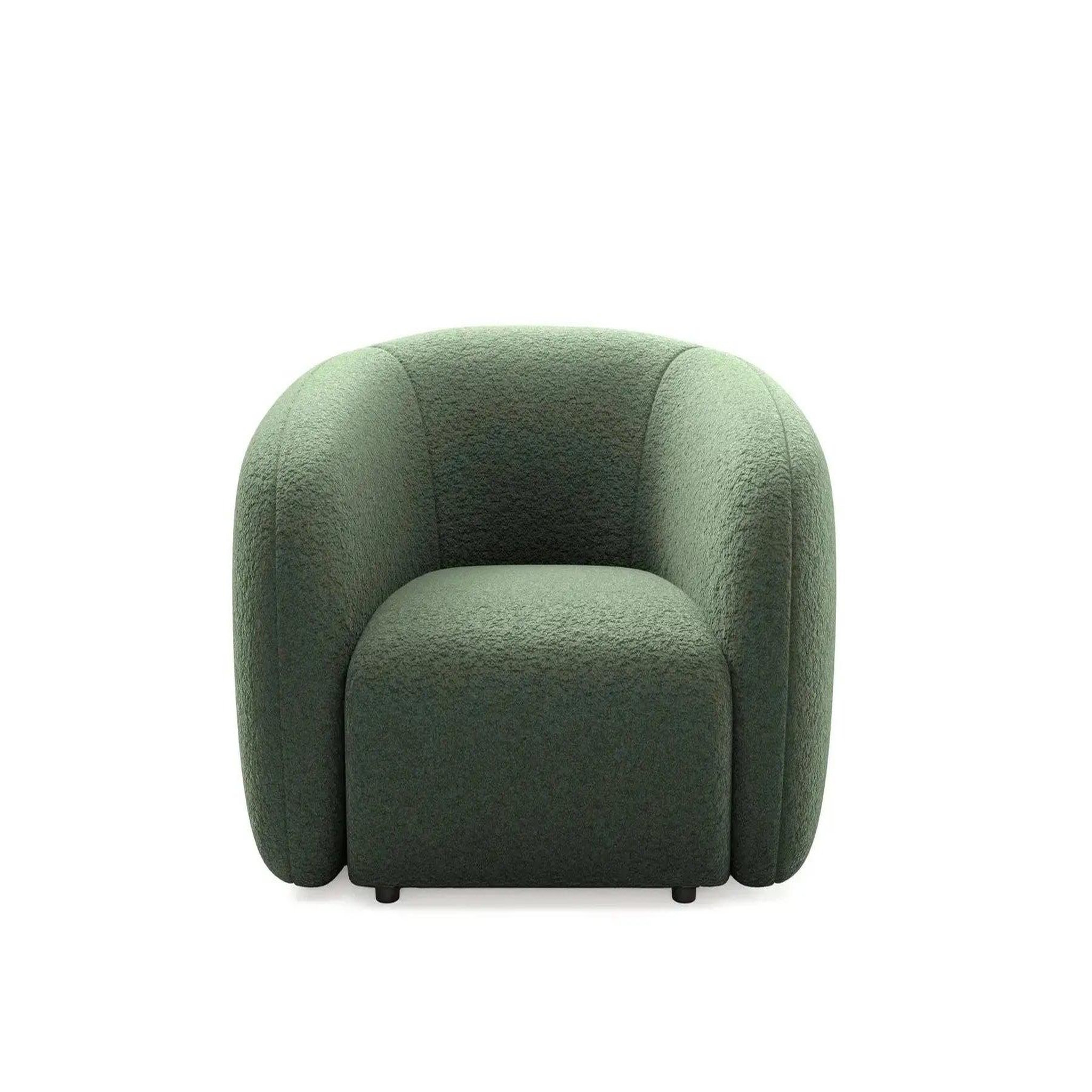 Voir la diapositive 5 : CASANOVA PARIS Bahia - fauteuil tissu bouclette