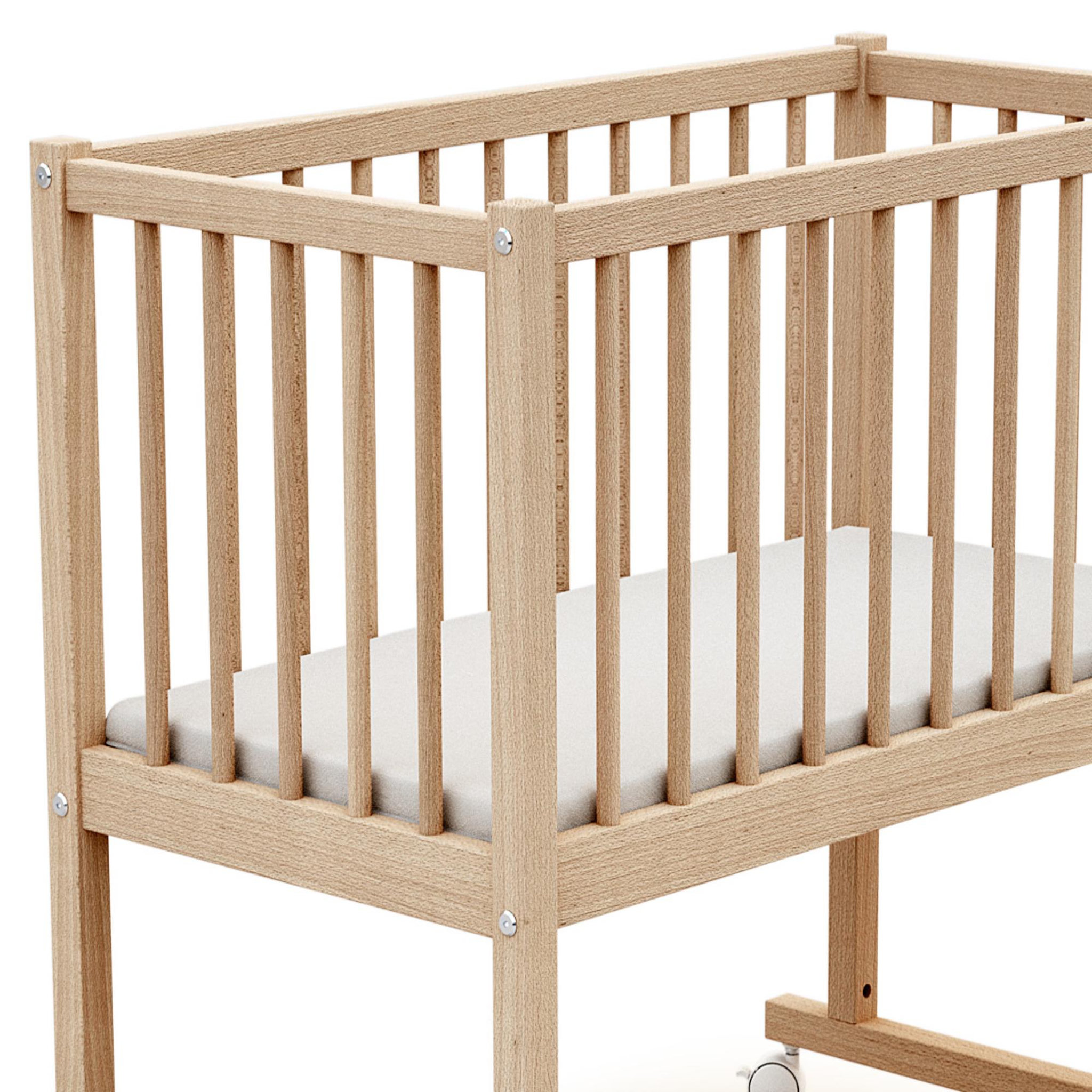 Voir la diapositive 2 : AT4 Berceau ESSENTIEL en bois