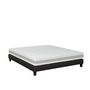 Voir la diapositive 1 : PRESTIGE Collection Ensemble matelas ressorts MORPHEE + sommier déco gris 140x190 cm