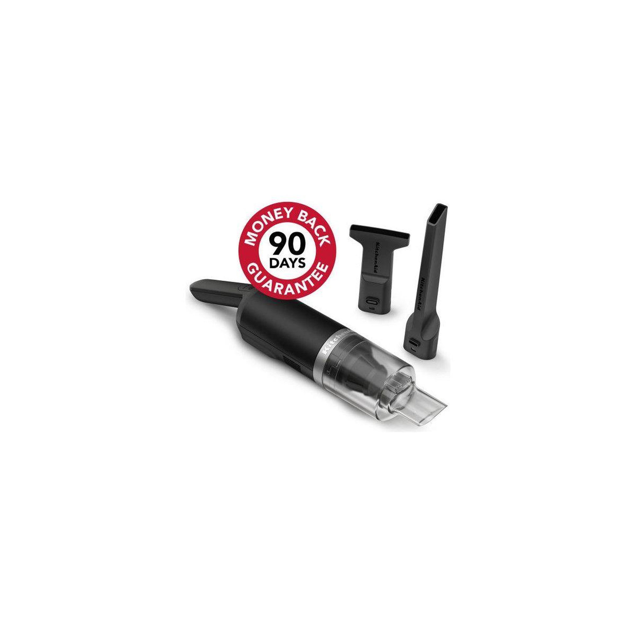 Voir la diapositive 2 : KitchenAid Aspirateur main GO sans fil avec batterie 5KKVR121BM