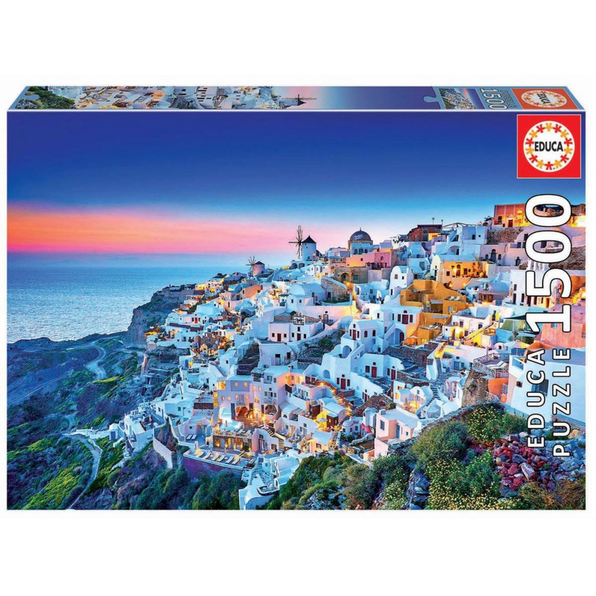 EDUCA Puzzle 1500 pcs - Santorini