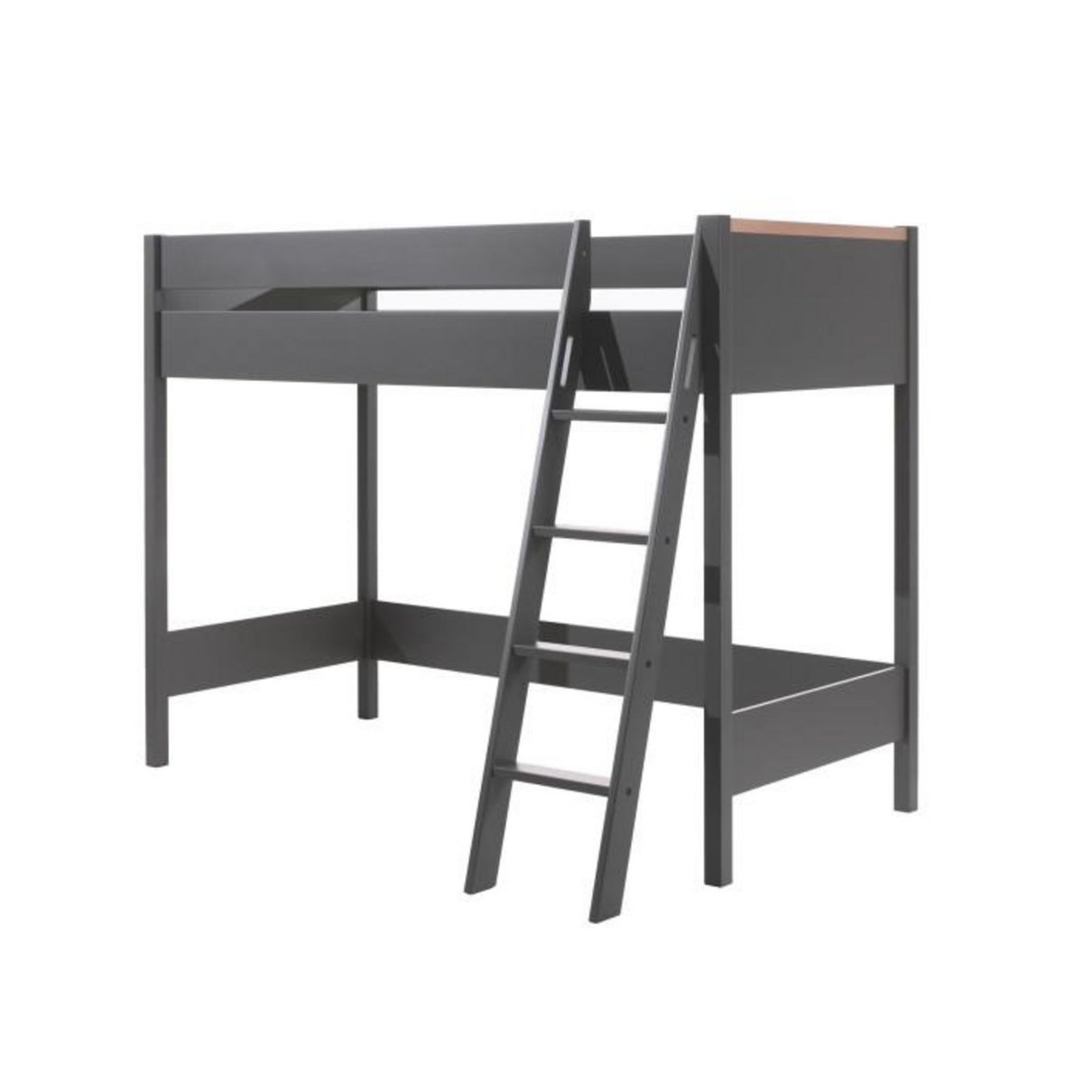 Paris Prix Chambre Complète Enfant 4P  London  90x200cm Anthracite