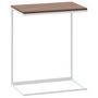 Voir la diapositive 2 : VIDAXL Table d'appoint Blanc 55x35x66 cm Bois d'ingenierie