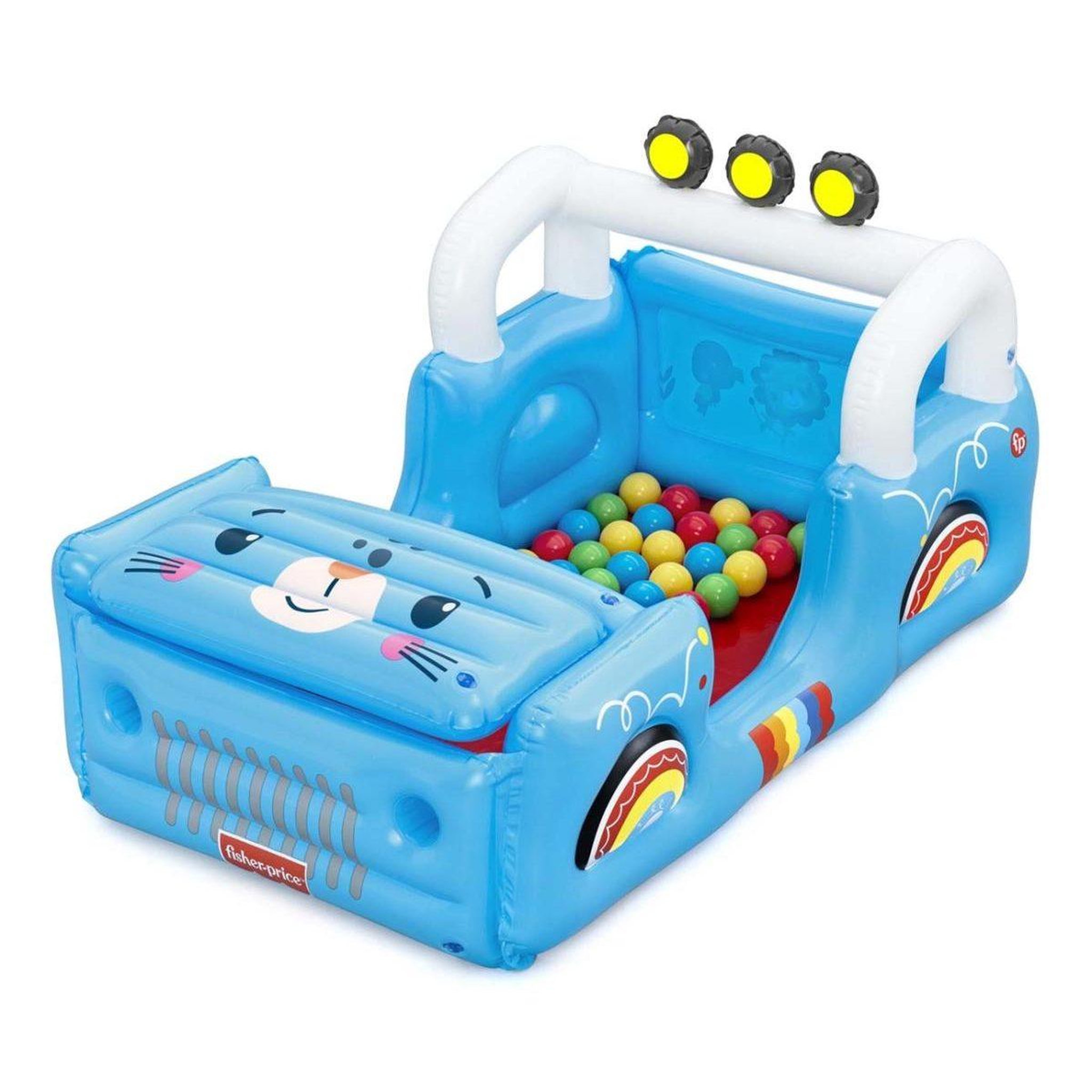 BESTWAY Aire de jeux à balles  93577 fisher-price smilin' safari 1.17m x 76cm x 61cm