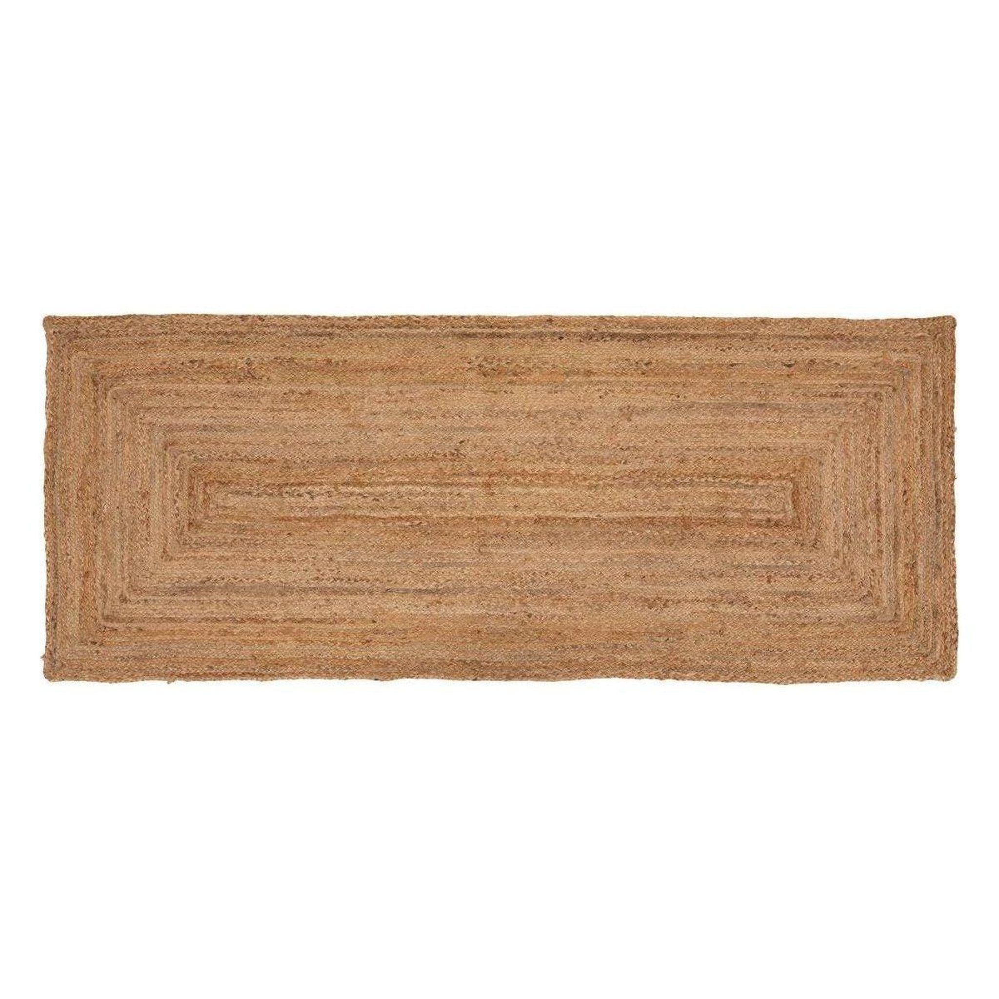 ATMOSPHERA Tapis de couloir  jute  80x200cm beige