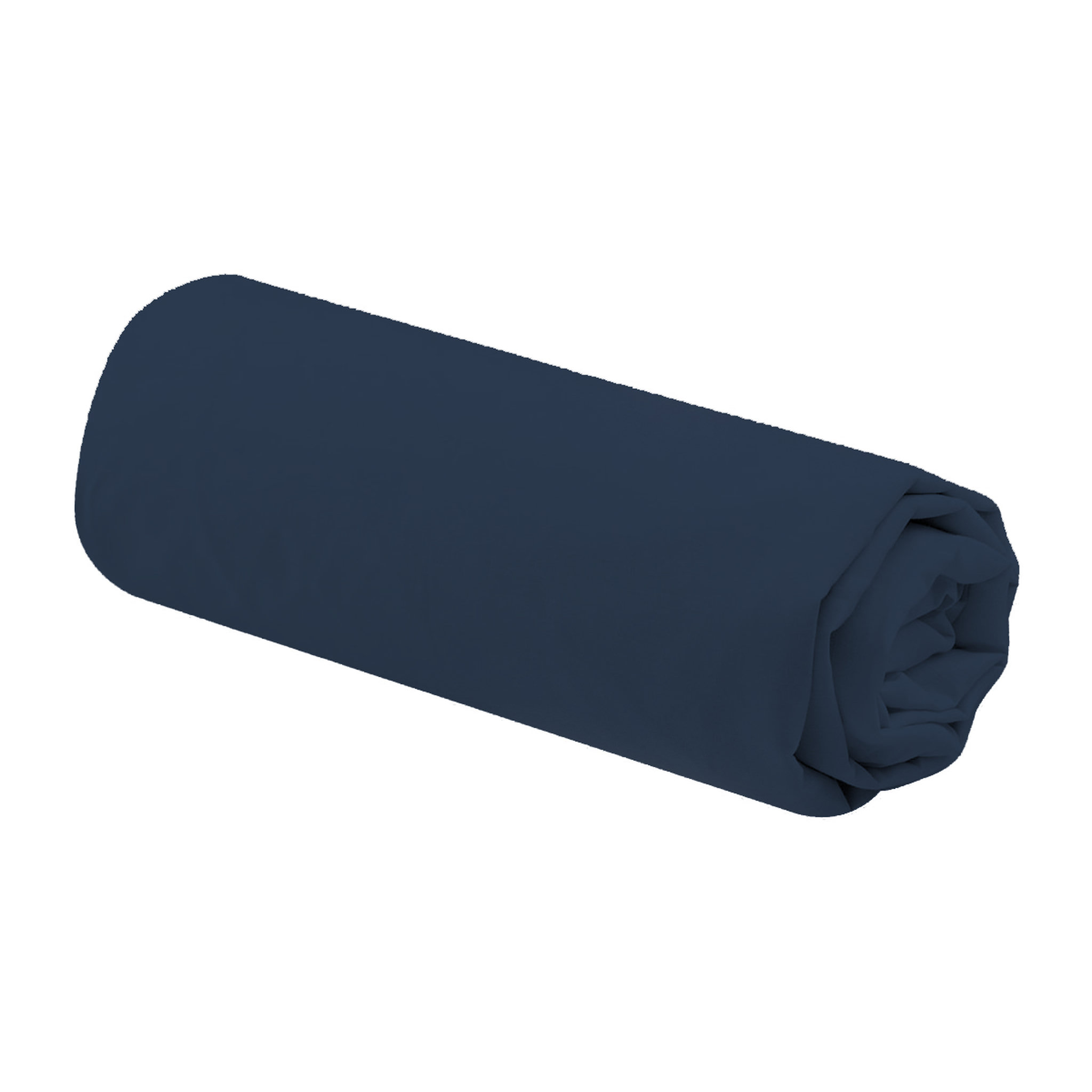 Drap housse uni en microfibre 
