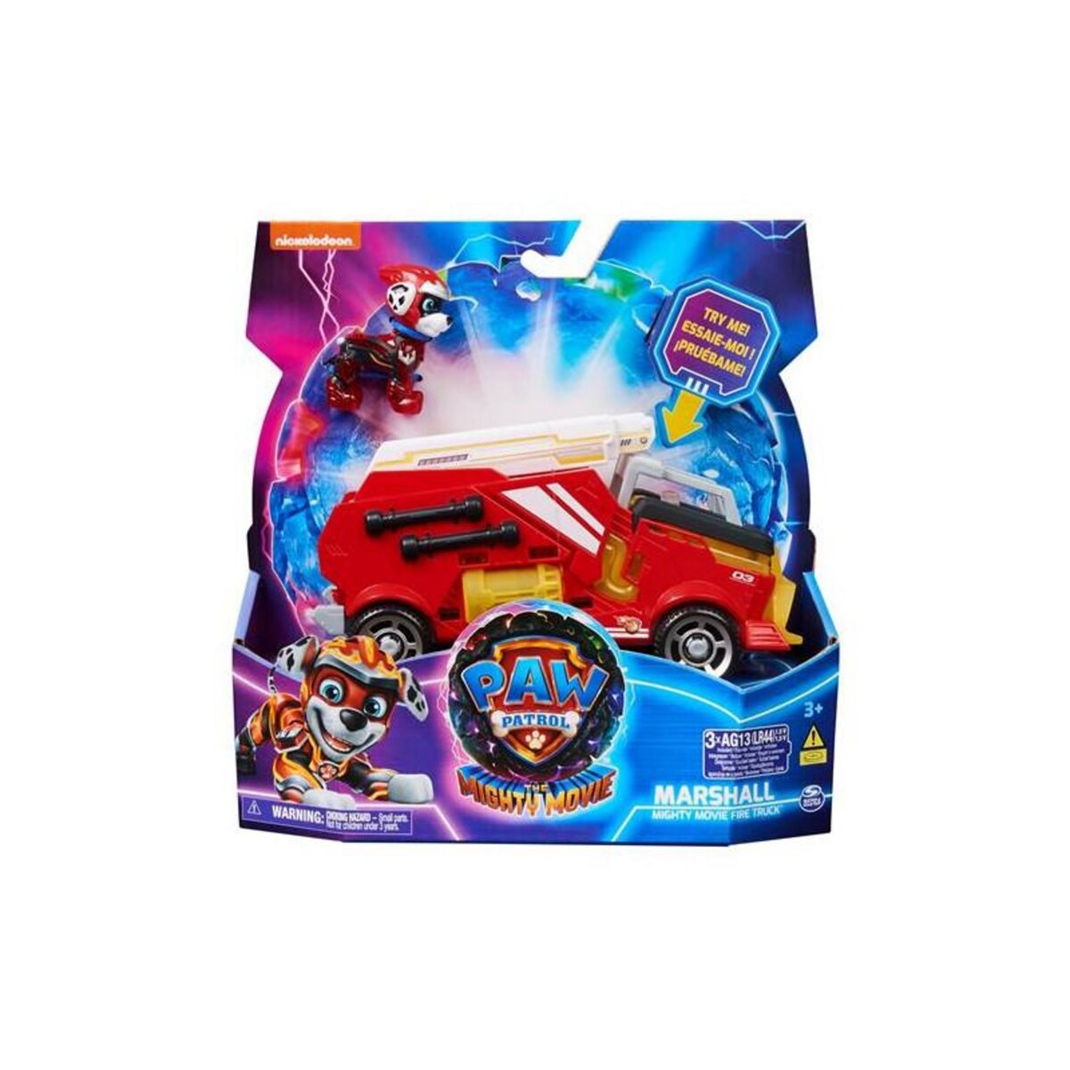 Voiture Paw Patrol Véhicule avec figurine La Pat Patrouille Marcus The  Mighty Movie