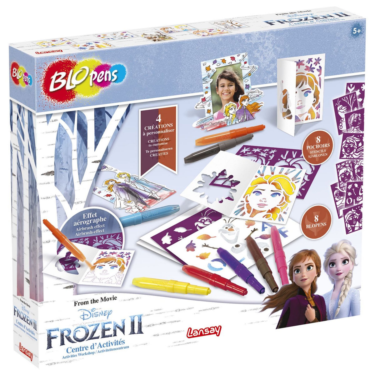 LANSAY Blopens centre d'activités La reine des neiges 2 pas cher ...